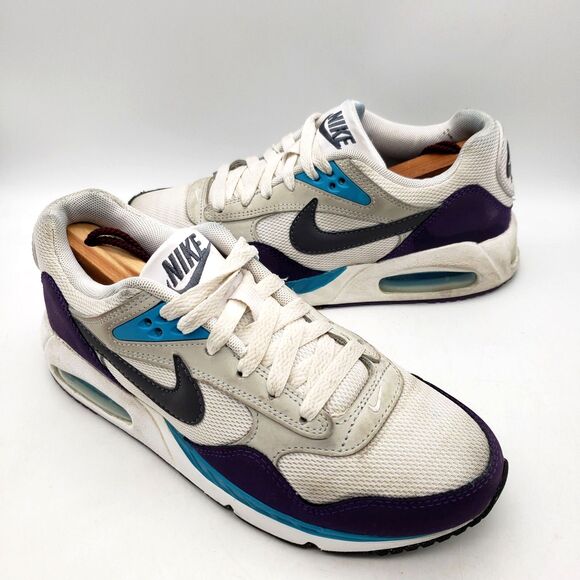 NIKE Air Max Correlate Club Shoes Women's Size 7 White Purple 511417-153 - Picture 2 of 8